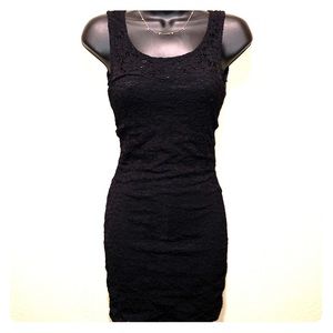 Wet Seal Black Fitted Dress